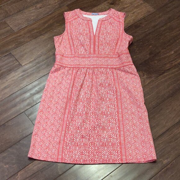J. McLaughlin Red Lola Catalina Cloth Midi Dress SIZE XL - Picture 2 of 8